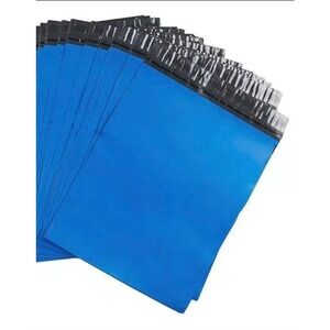 15 Poly Mailers 10x13 Shipping Bags Blue